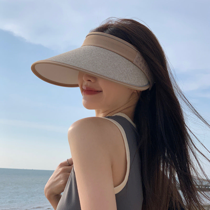 Women's Fashion Letter Sunscreen Hat