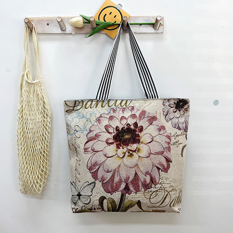Fashion Casual Canvas Shoulder Bag Creativity