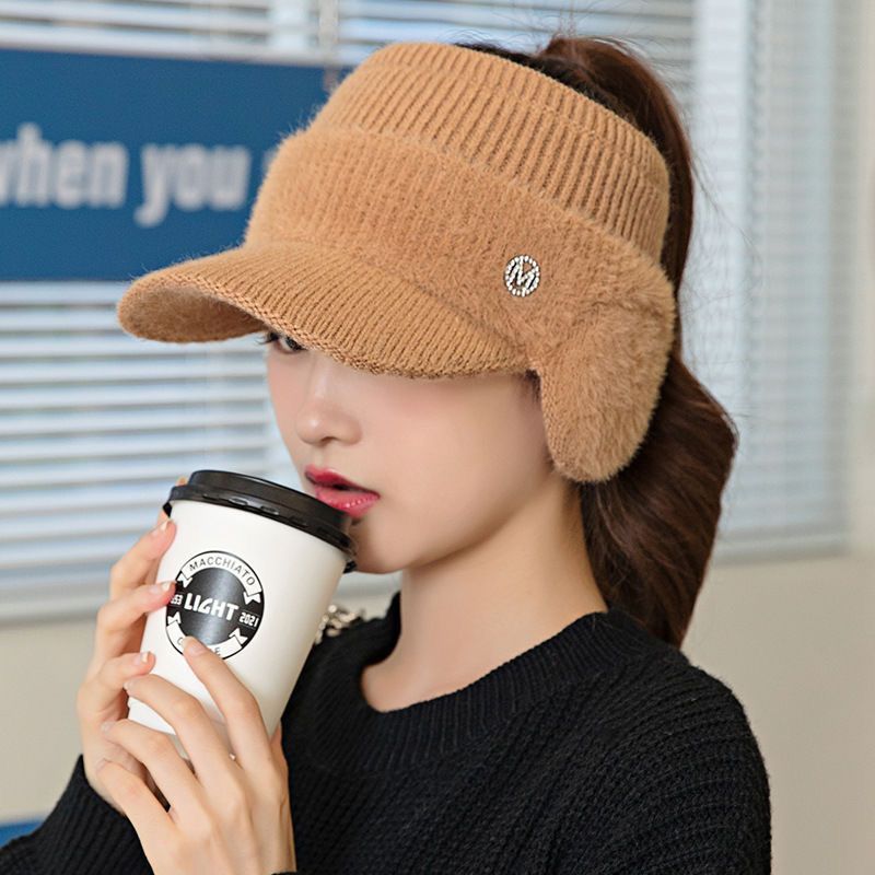 Women's Ear Protection Warm Knitted Hat