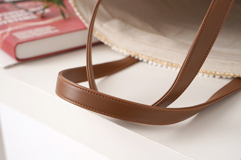 Strå Lille Spandtaske Bærbar Crossbody