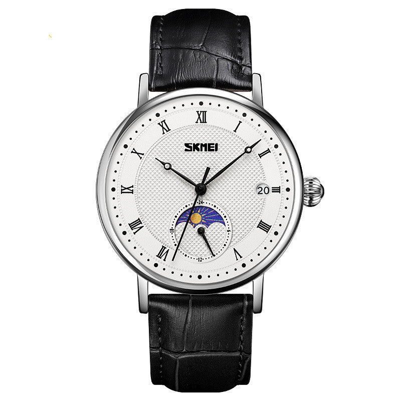 Men's Watch Quartz Watch Waterproof Belt