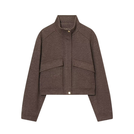 Women's Casual Loose Design Long Sleeve Jacket
