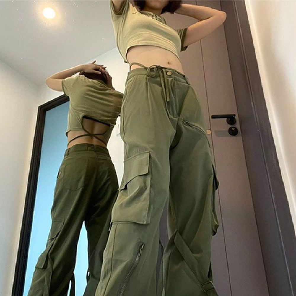 Women's Loose Straight Casual Pants