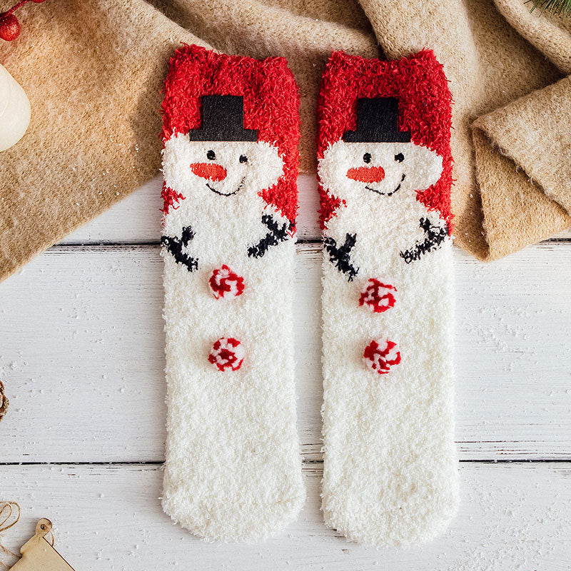 Fashion Floor Non-slip Christmas Socks