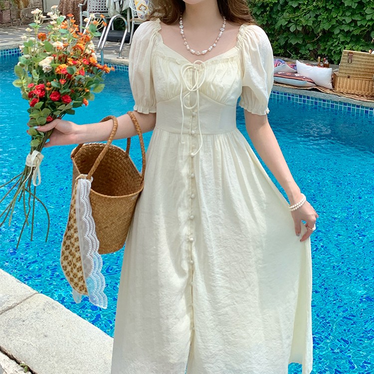 Waist Tight First Love Slim Fairy Dress