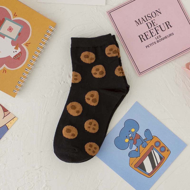 New Personalized INS Style Women's Cotton Mid-tube Socks