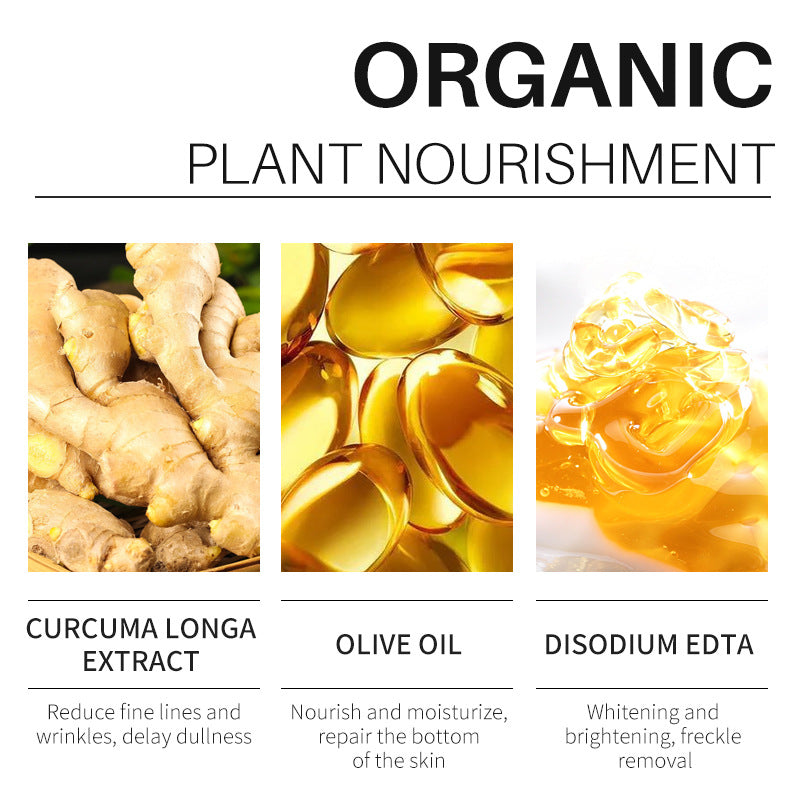 Turmeric Clay Mask 50g Moisturizing And Nourishing Facial Mask