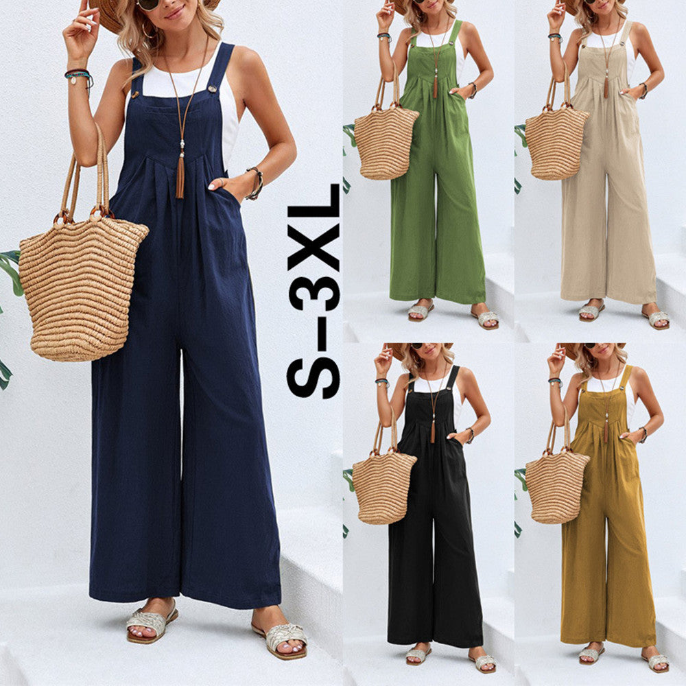 Women's Fashion Solid Color Casual Suspenders