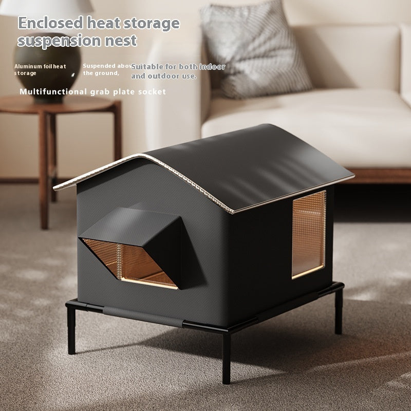 Warm Outdoor Universal Long-lasting Lock Temperature Puppy Kennel Pet Supplies