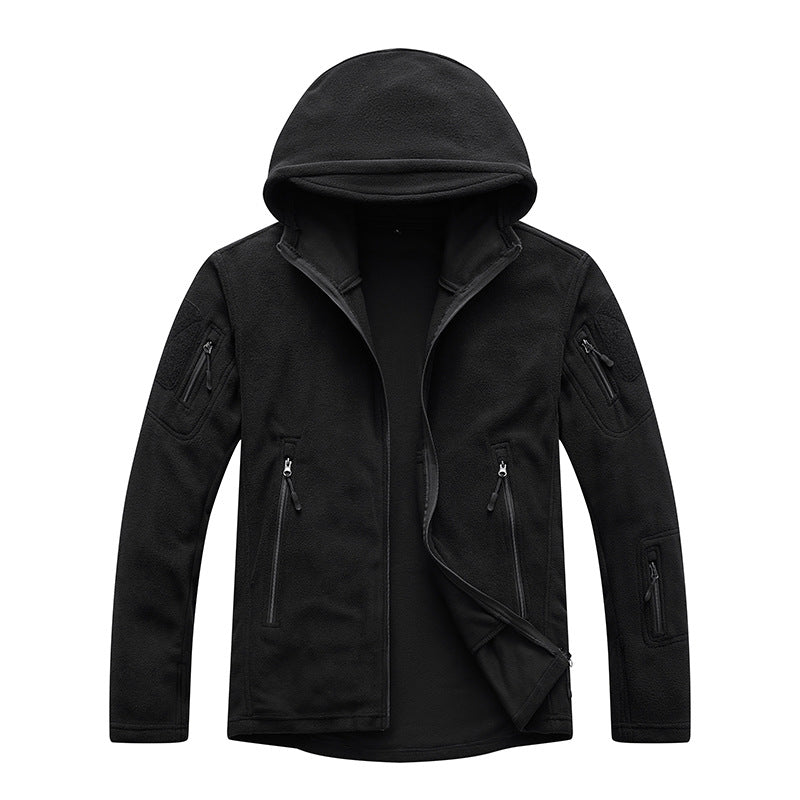 Womens Outdoor SpringFall Thermal Hardshell Jacket With Hood