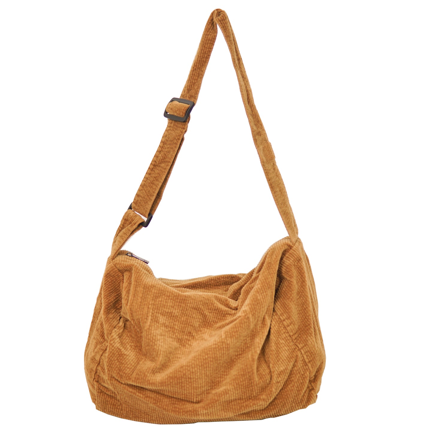 Literary Leisure Simple Corduroy Shoulder Messenger Bag