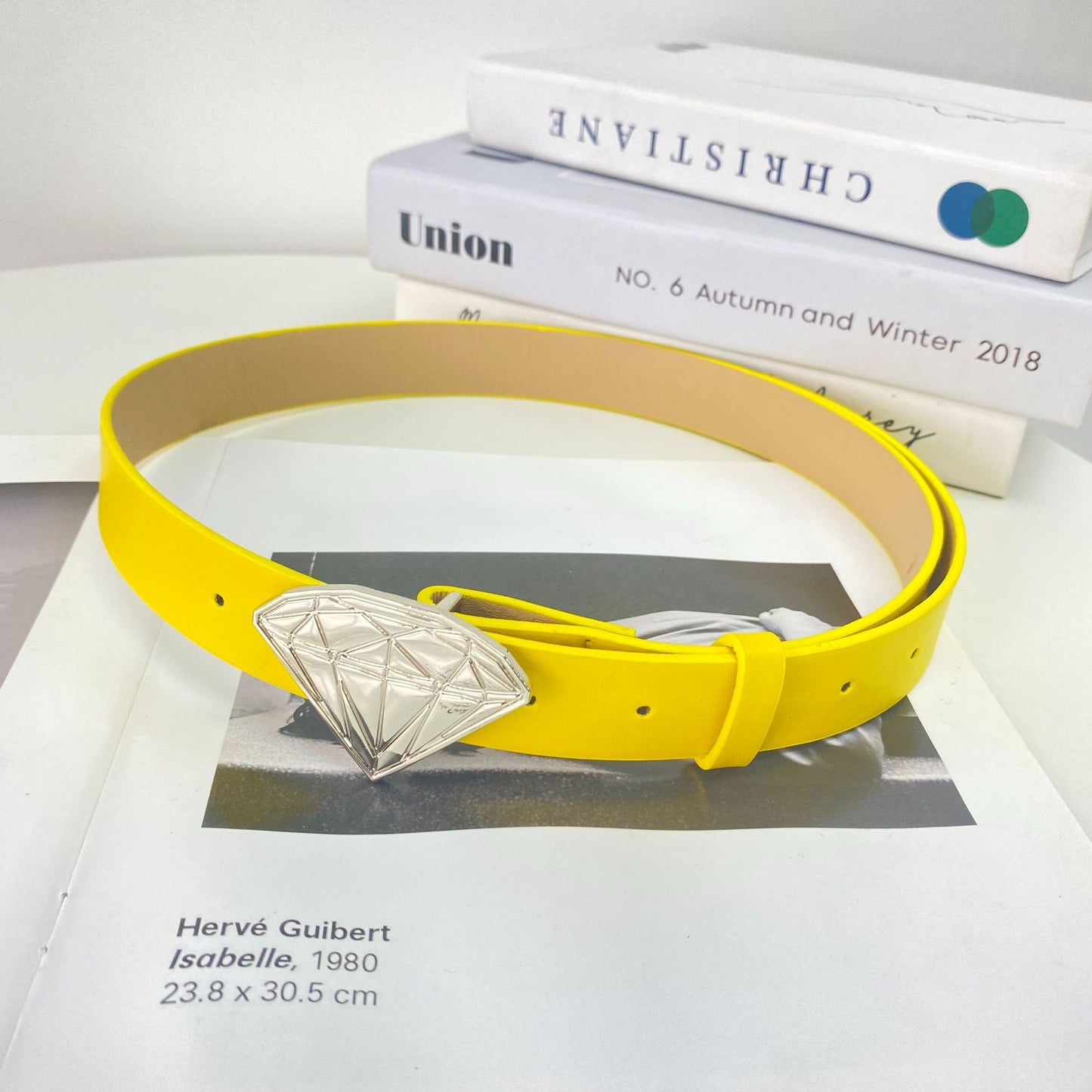 Fashionable All-match Diamond Buckle For Women Belt