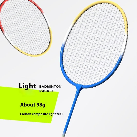 Aluminiumslegering Ultralet Komplet Sæt Delt Badmintonketsjer