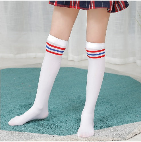 Children Stockings Over The Knee Velvet