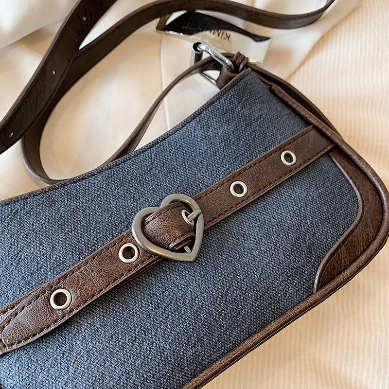 Damemode Vintage Cowboy Hundred Skuldertaske