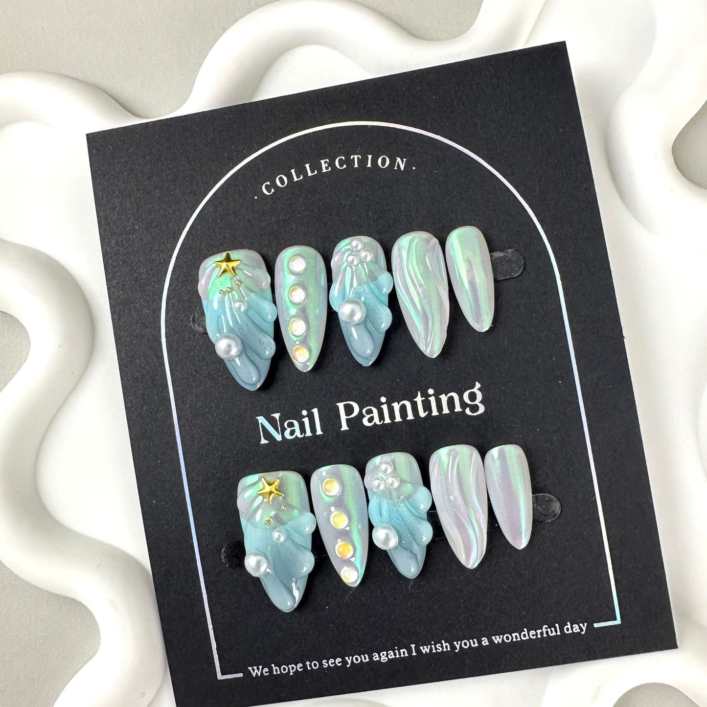 HAILANG Shell Nail Stickers Wear Nail Tip High-grade Summer