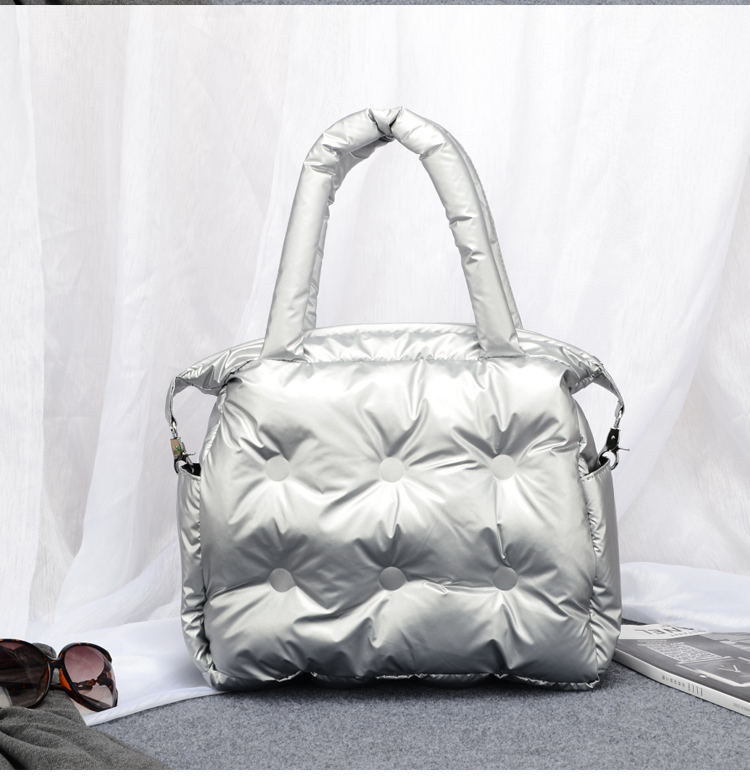 Fashion Polstret Jakke Space Cotton Airbag Bærbar
