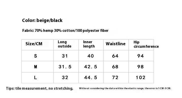 Type Embroidered Mini Culottes High Waist Inner Wear Miniskirt