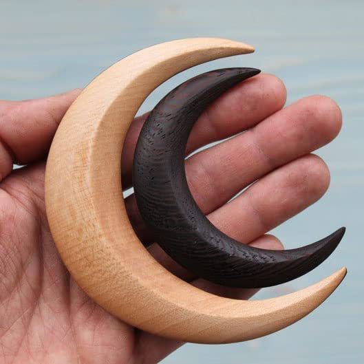 Moon Hairpin Crescent Thick Hair Styling Tool