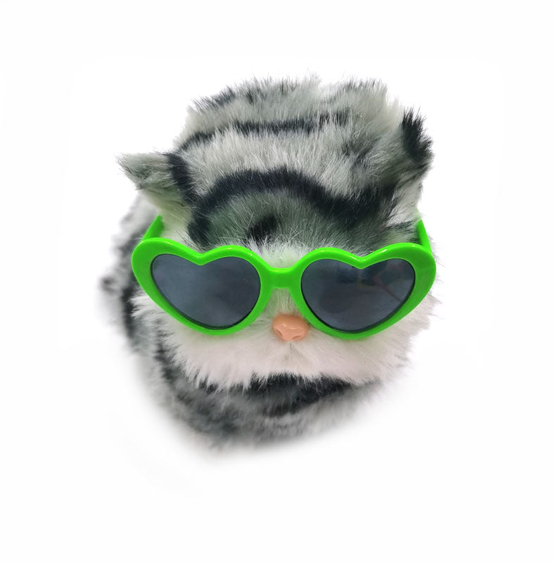 Dog Cat Pet Heart-shaped Sunglasses