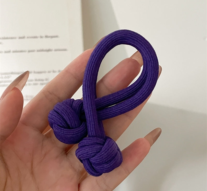 Girls' High-end Hair Band With Rubber Band