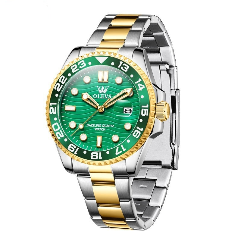 Steel Belt Business Men's Casual Quartz Watch