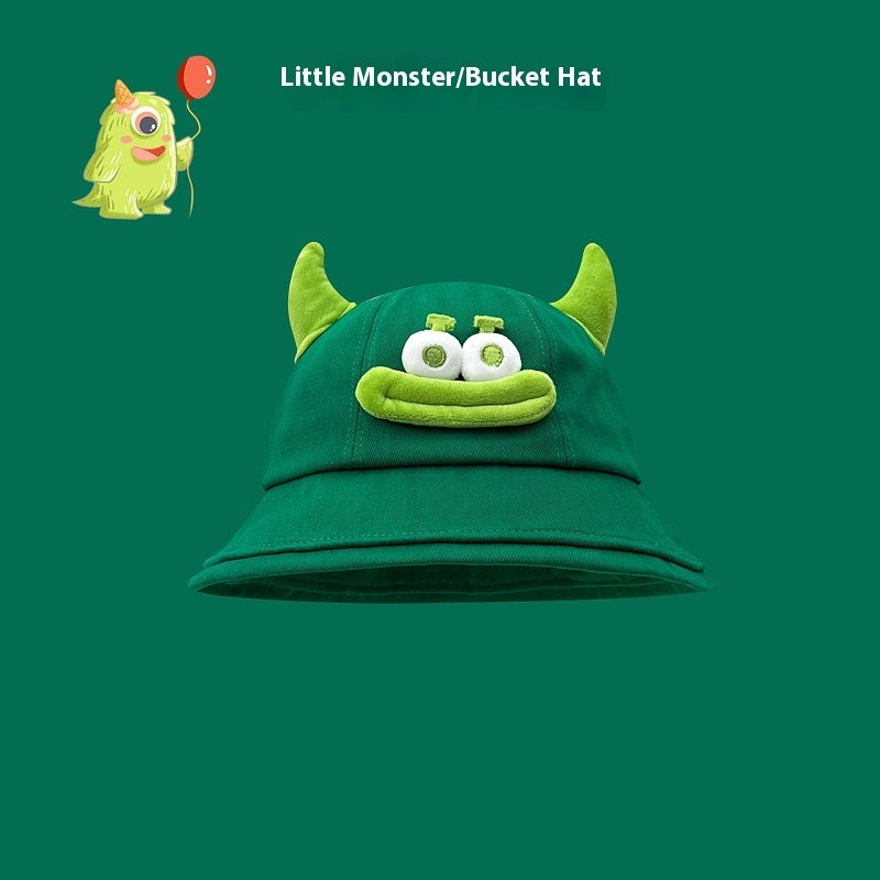 Spring And Summer Cute New Cartoon Frog Fisherman Hat