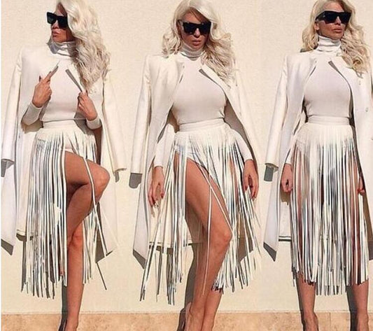 Long Tassel Supsy Style Adjustable Belt
