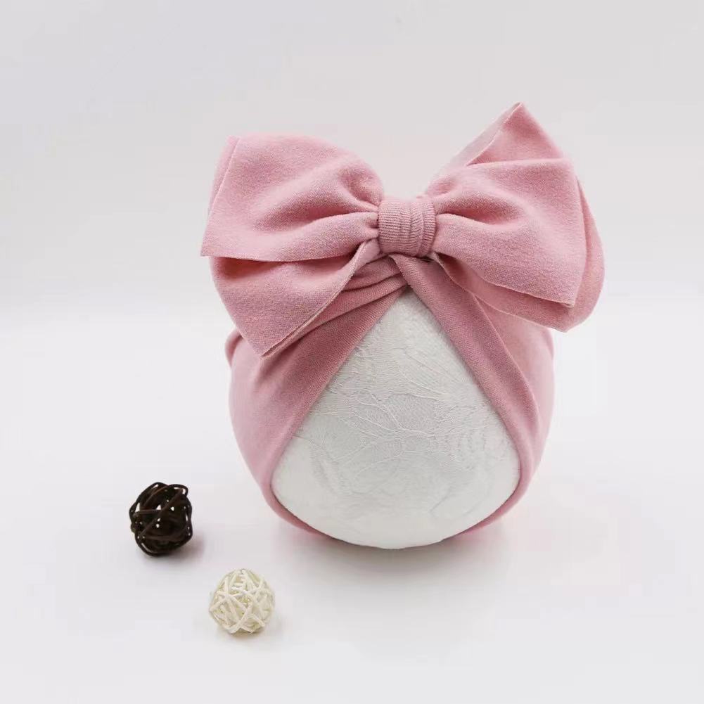 New Newborn Baby Bowknot Pullover Hat