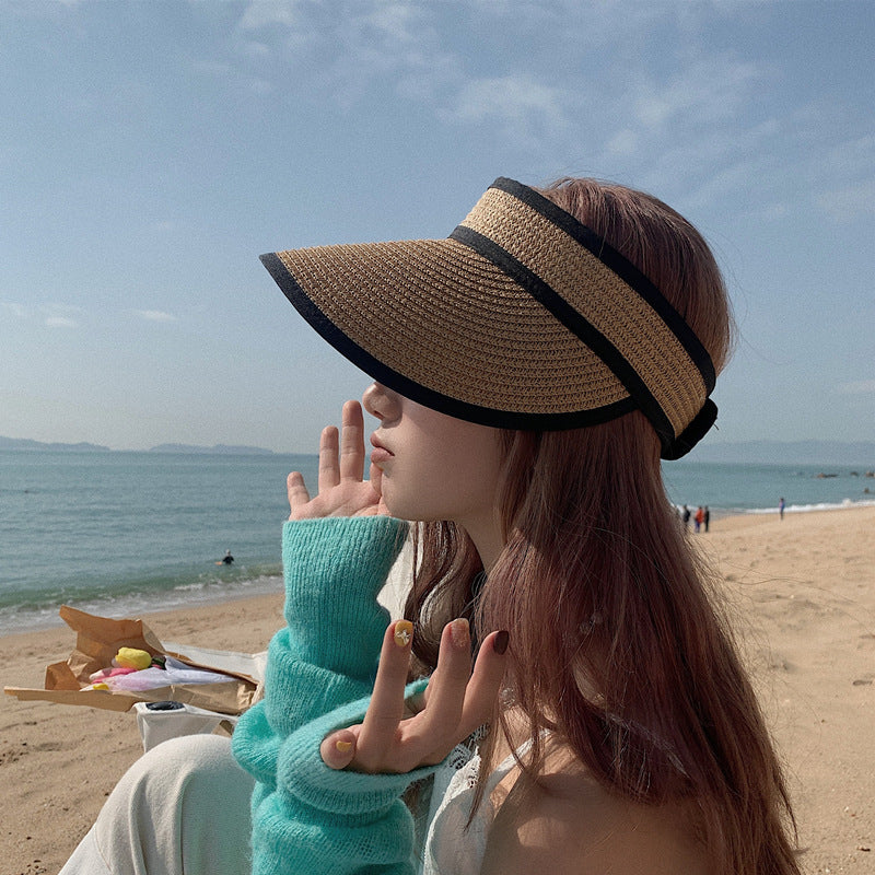 Seaside Vacation Beach Foldable Empty Top Hat