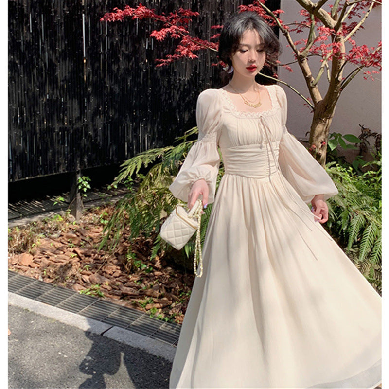 Sophisticated French-style Dress For Women