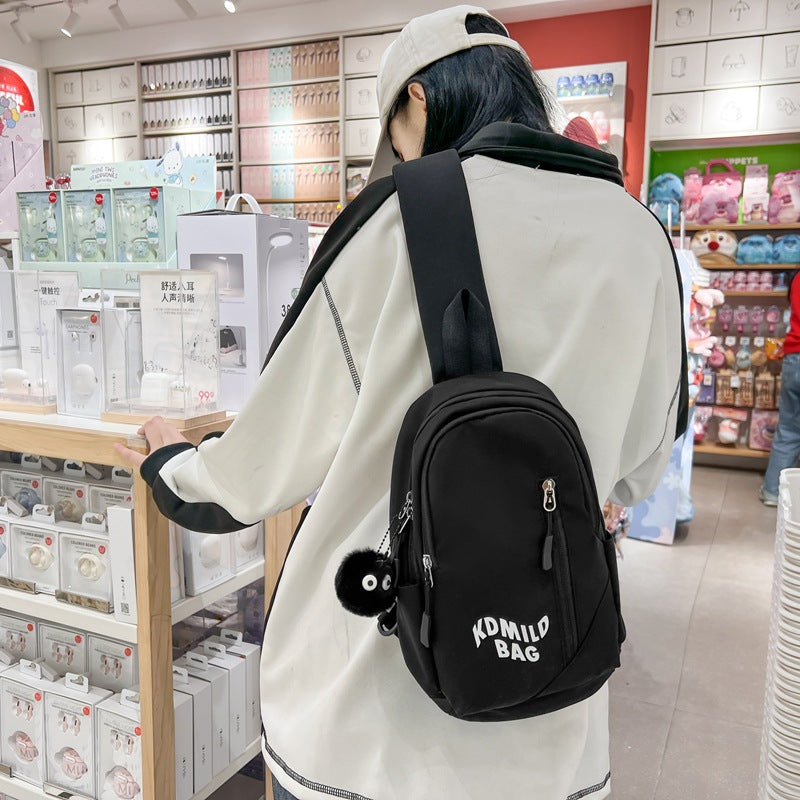 Japansk Crossbody Taske til Kvinder, Casual, Stor Kapacitet, Mode Skuldertaske