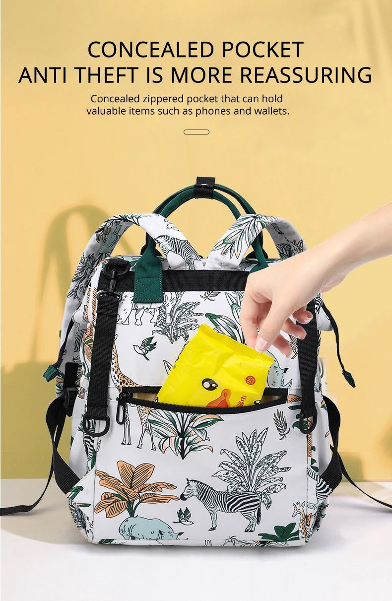 Mummy Bag Waterproof Oxford Cloth Large Capacity Baby Bag