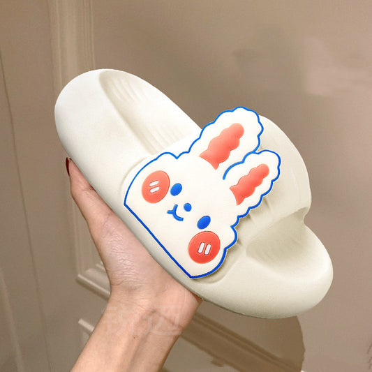 Indoor Home Thick Soled Rabbit Slippers