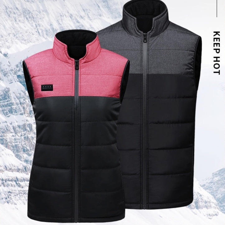 Farvematchende Fire-kontrolzone 21 Selvvarmende Vest V-hals
