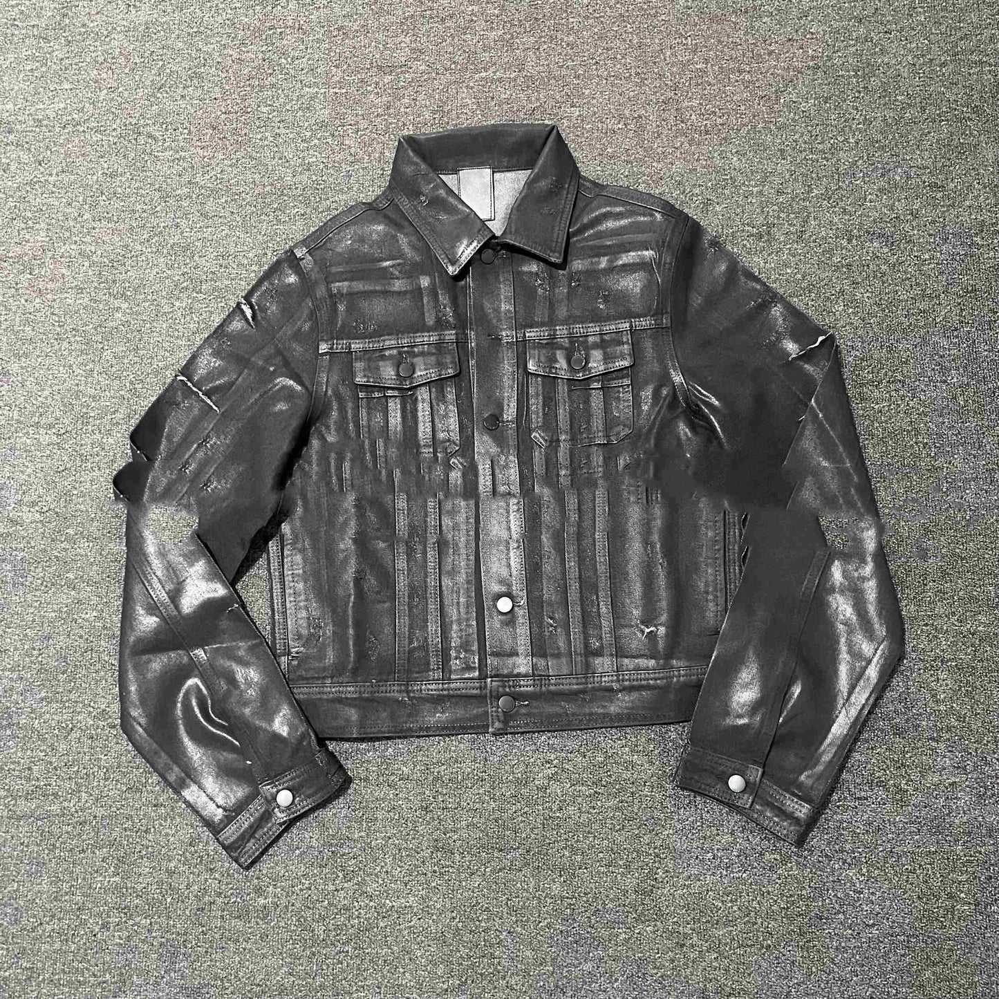 Denim Coat Archive Short Slim Jacket