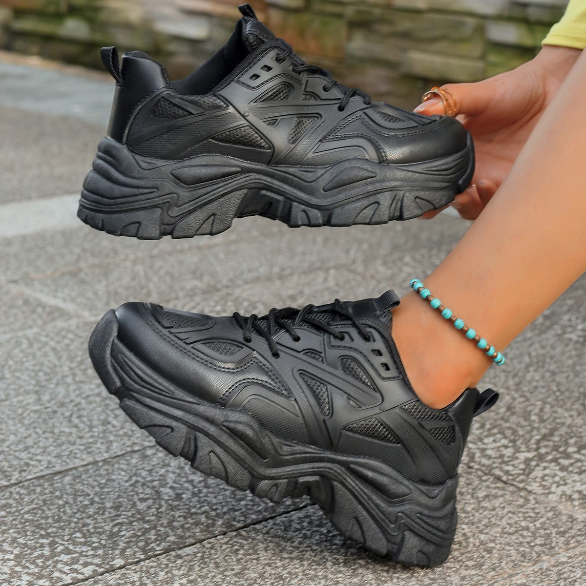 Platform Height-increasing Versatile Student Sneakers