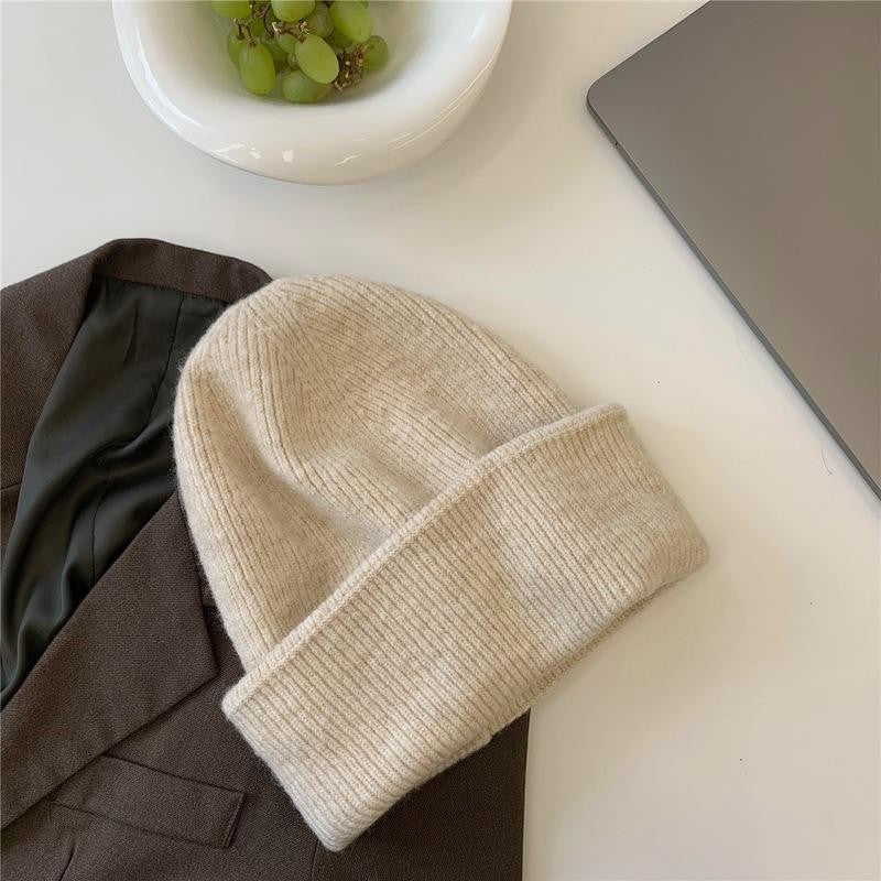 Thickened Face-showing Small Ear Protection Pile-up Cold Hat