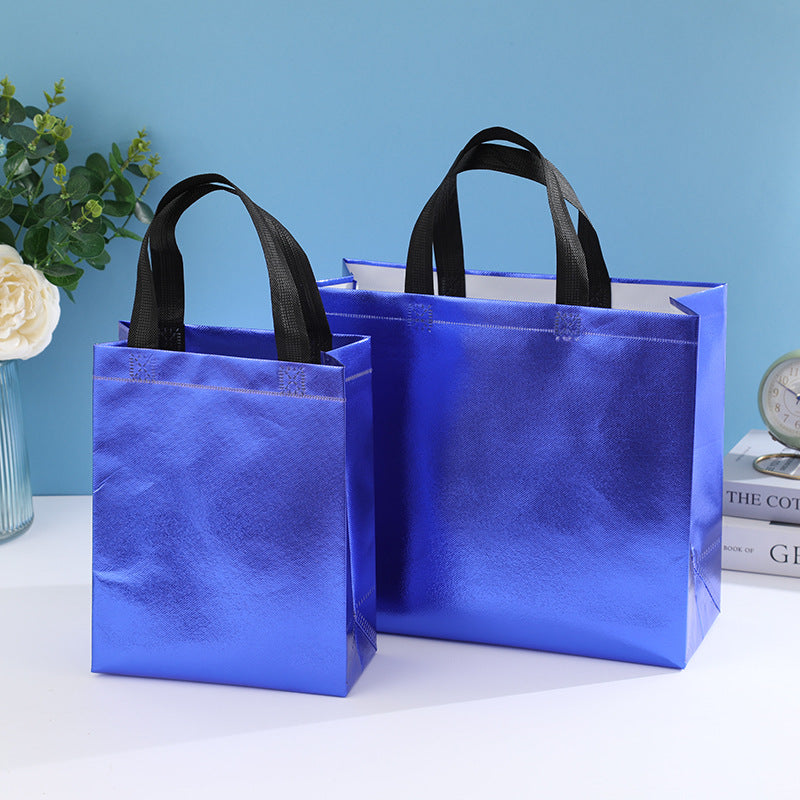 Aluminum Coated Non-woven Folding Tote Bag