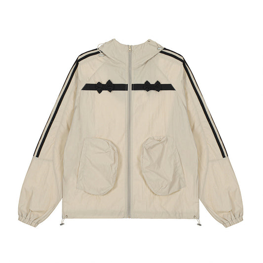 Men's And Women's Loose Casual Hooded Coat