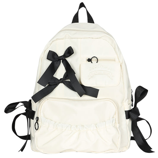 Schoolbag Female College Student Junior High School Student Backpack Large Capacity
