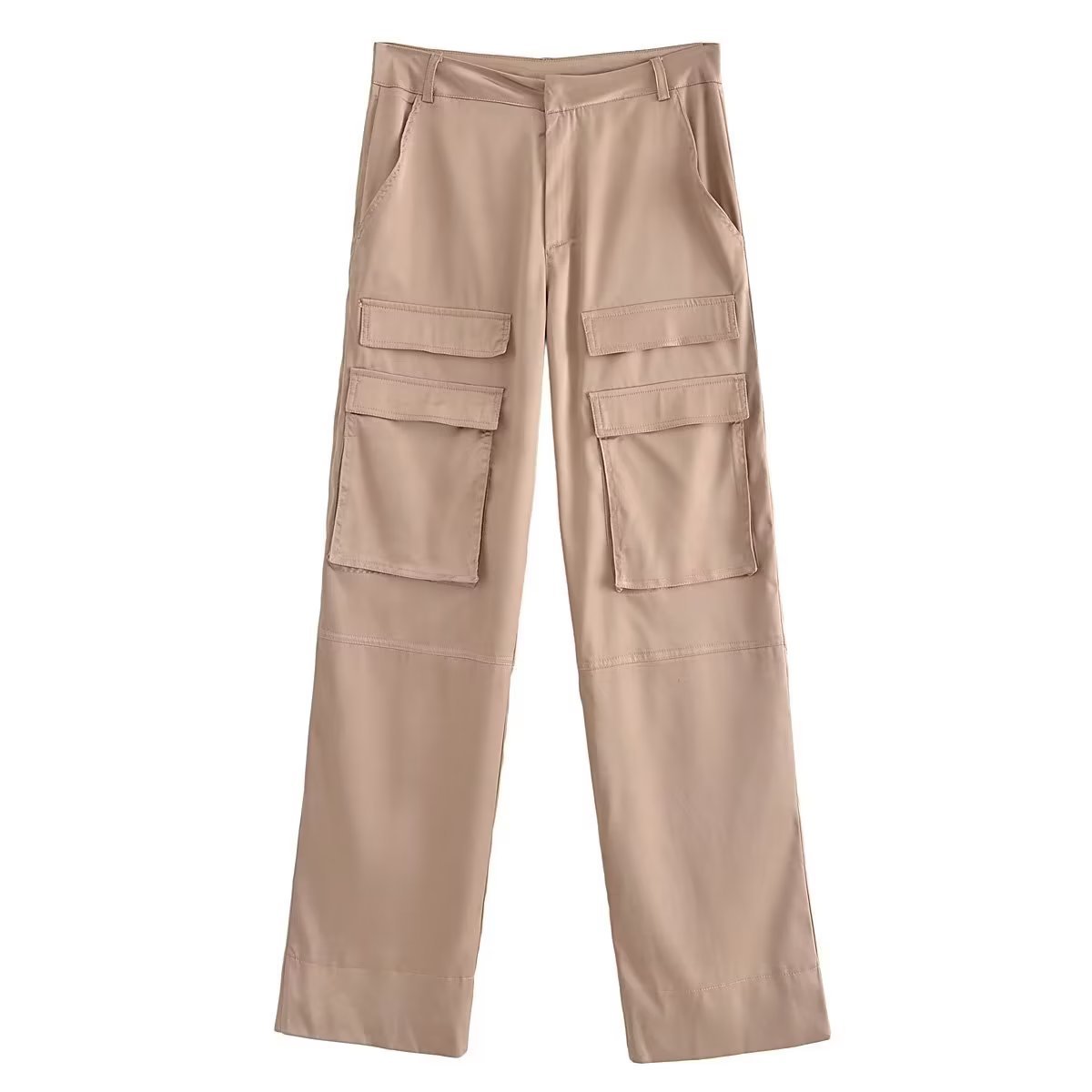 Women's Fashion Casual Silk Satin Textured Overalls