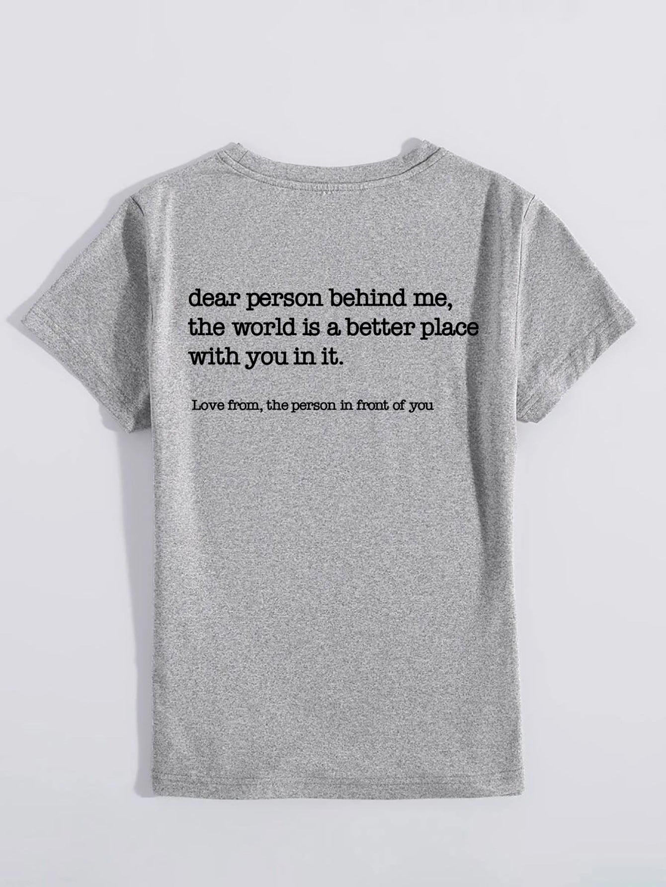 T-shirt med korte ærmer og print til kvinder