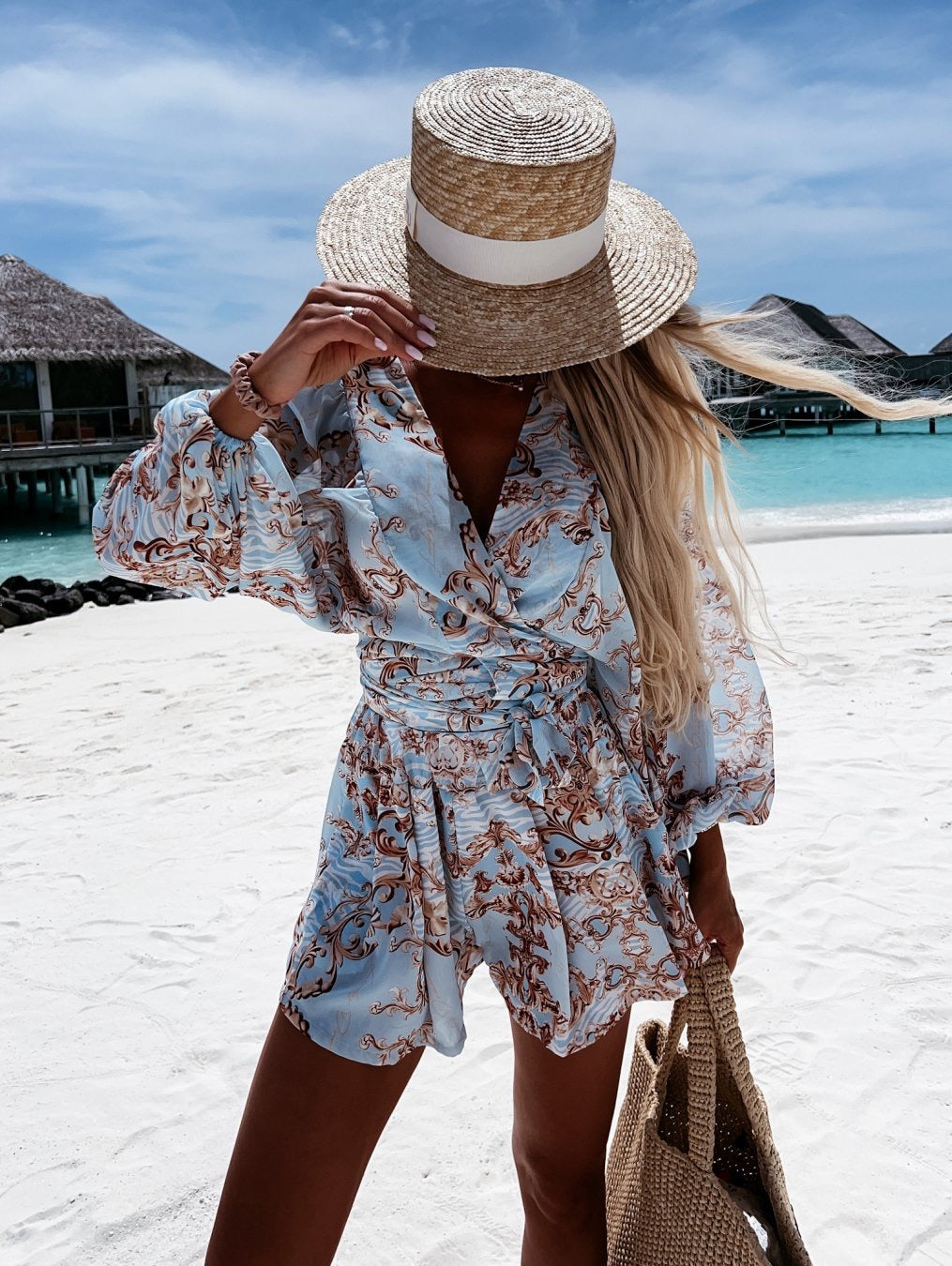 Summer New Rainforest Jumpsuit Suit