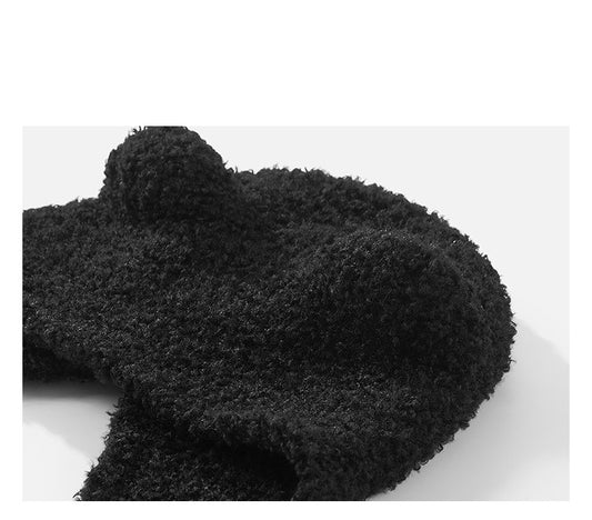 Japanese Style All-matching Warm Soft And Adorable Woolen Cap