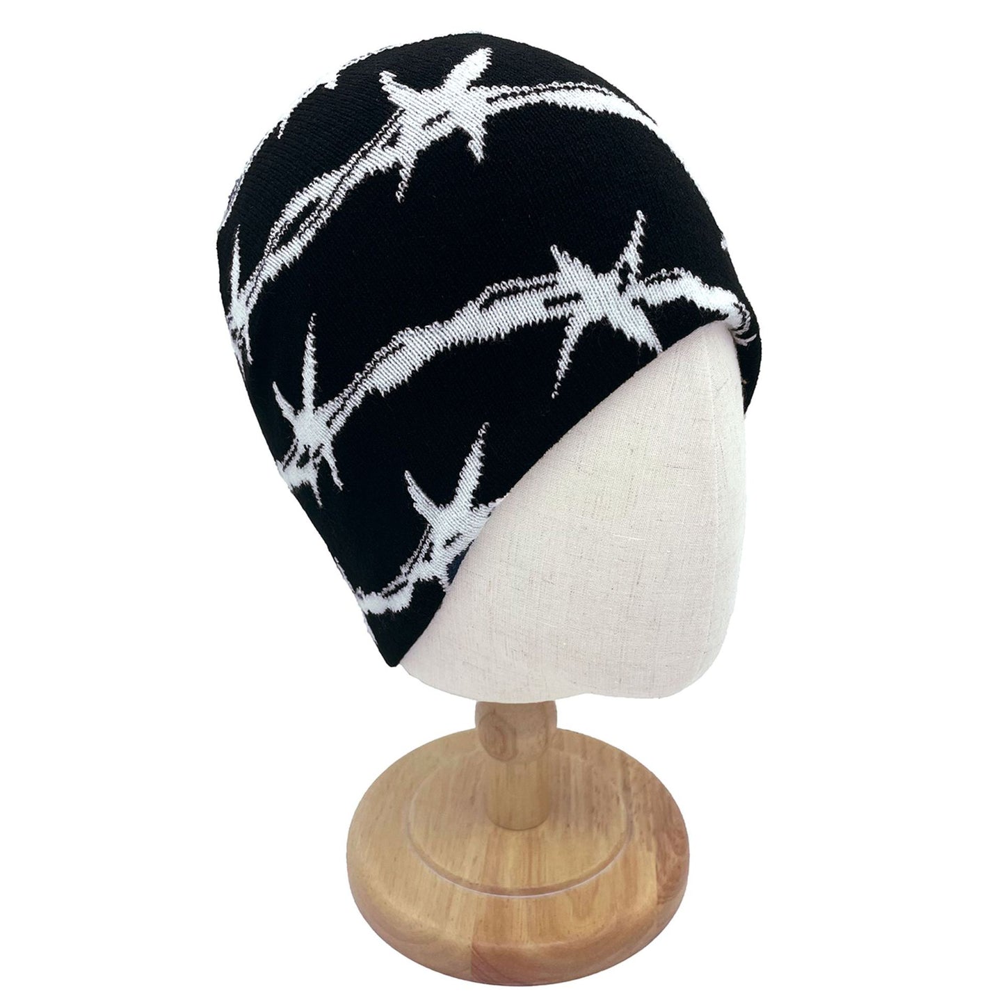 Outdoor Keep Warm Double Jacquard Knitted Hat Men's And Women's Hats