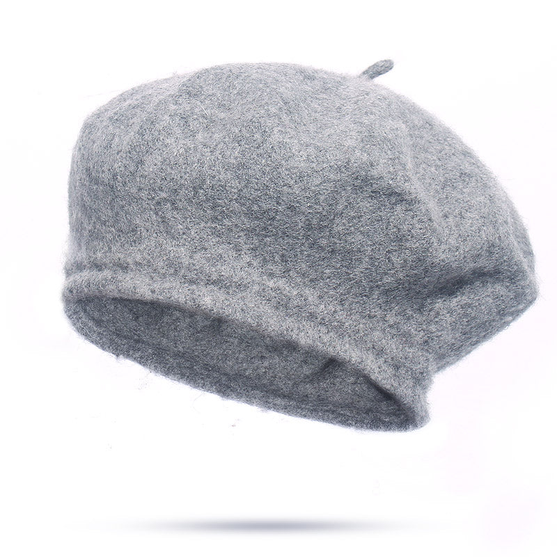 Wool Beret Vintage Woolen Painter Hat