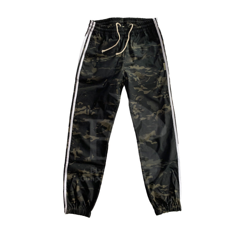 Camouflage Fighting National Spirit Boy Three Bar Stretch Cotton Sportswear