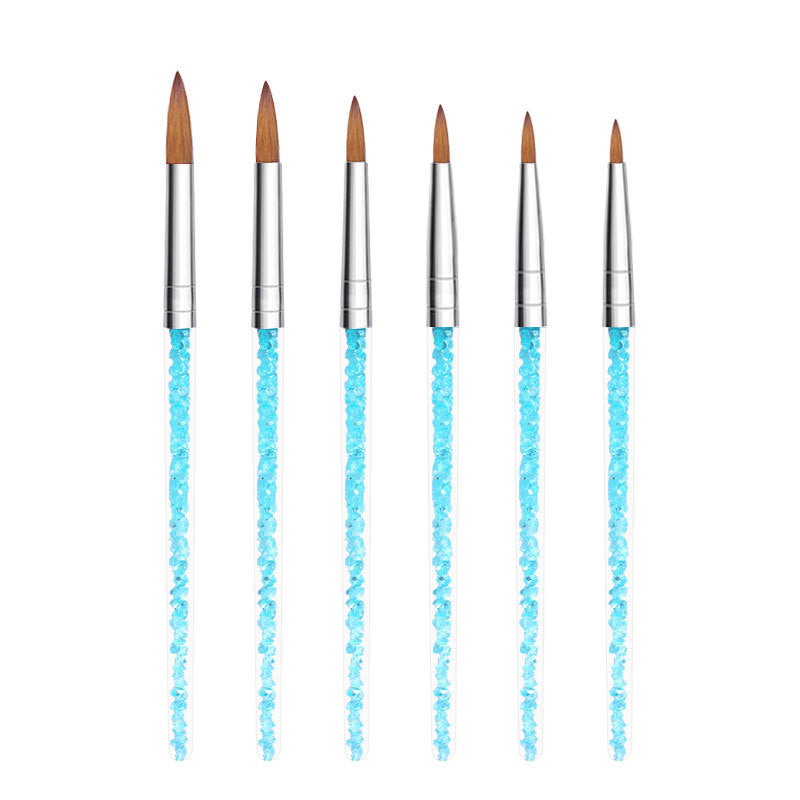 Phototherapy Pen Of Crystal Silica Gel Dot Drill Painted Brush