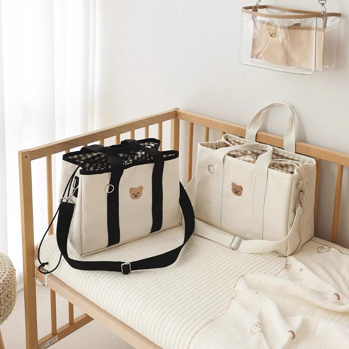 Drawstring Multifunctional Canvas Crossbody Shoulder Bag